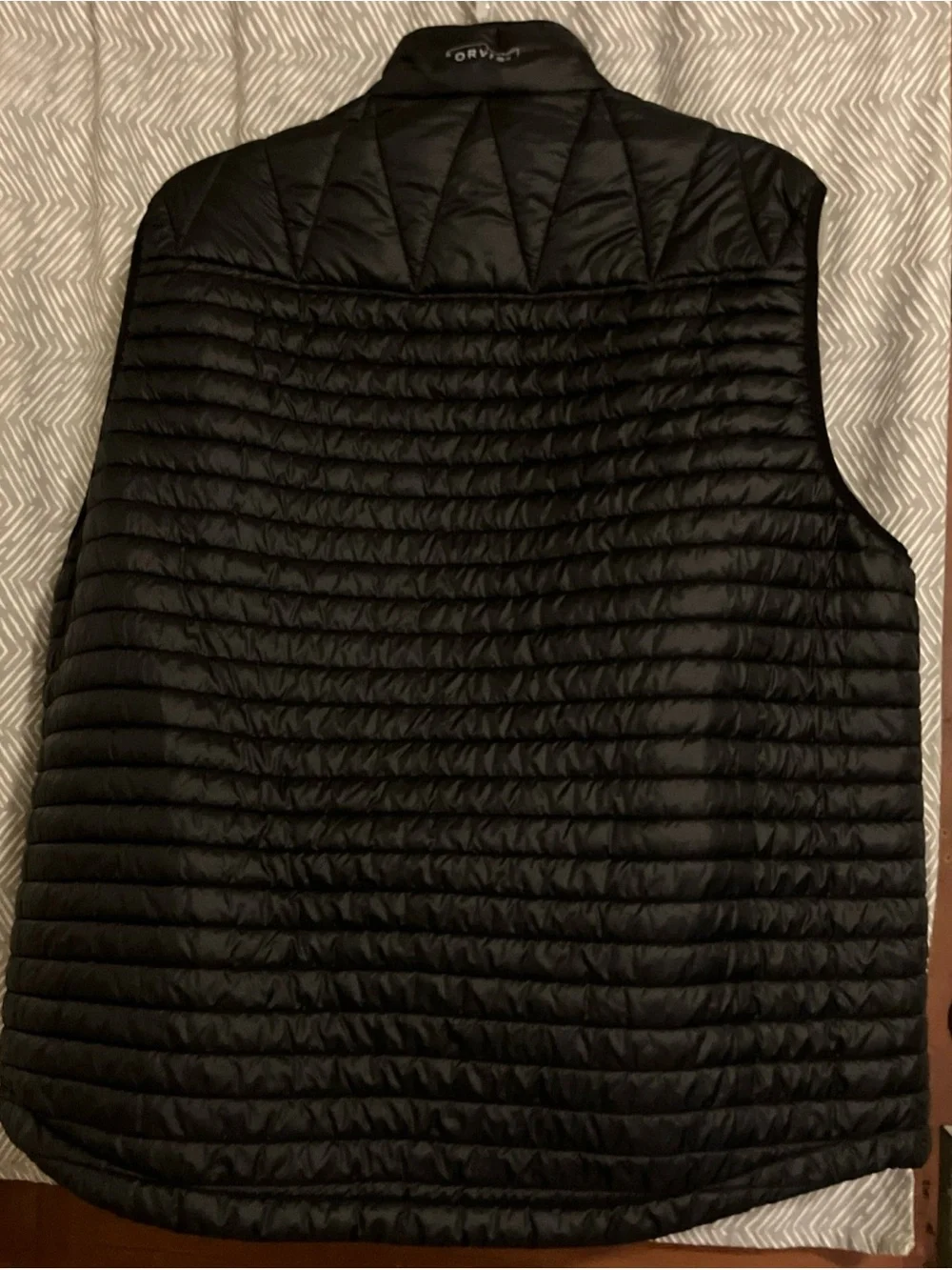 orvis vest xxl puffer black mens
